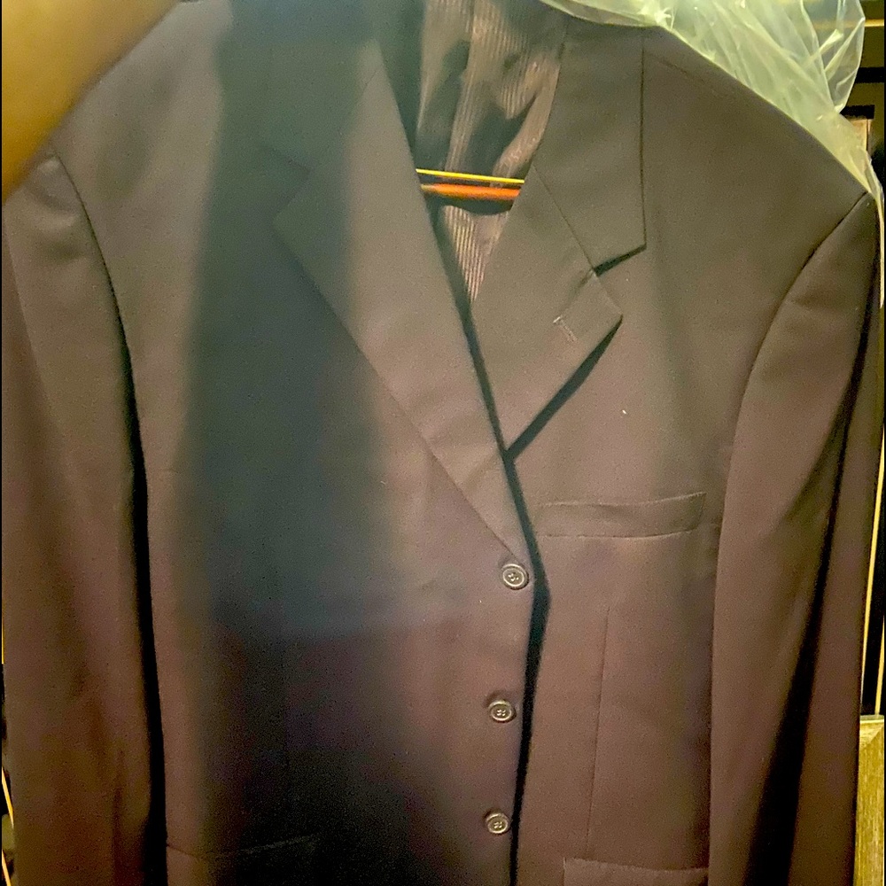 Jos.A.BANK black coat TOP ONLY. High valued DRY CLEANED clothing